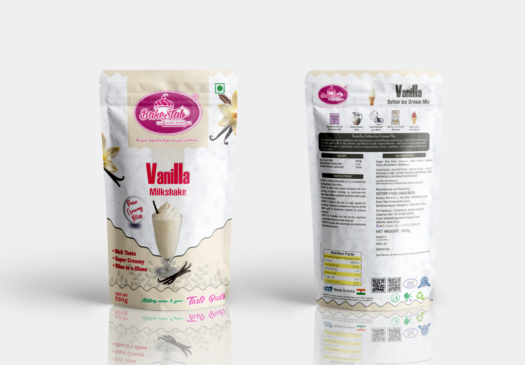 Vanilla Milkshake Mix